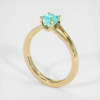 0.67 Ct. Gemstone Ring, 18K Yellow Gold 2