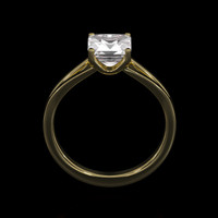 1.20 Ct. Gemstone Ring, 18K Yellow Gold 3