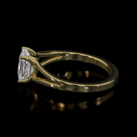 1.20 Ct. Gemstone Ring, 18K Yellow Gold 4