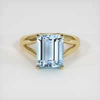 4.06 Ct. Gemstone Ring, 18K Yellow Gold 1