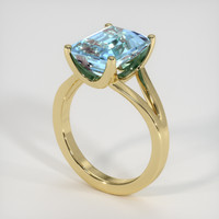 4.06 Ct. Gemstone Ring, 18K Yellow Gold 2