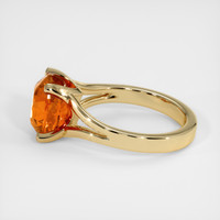 6.15 Ct. Gemstone Ring, 18K Yellow Gold 4