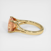 5.19 Ct. Sapphire Ring, 18K Yellow Gold 4