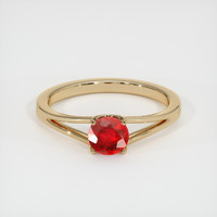 Ruby Ring 0.73 Ct. 18K Yellow Gold Preview