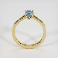 1.16 Ct. Sapphire Ring, 18K Yellow Gold 3