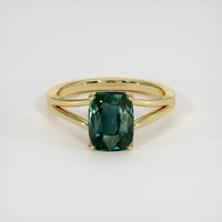 3.05 Ct. Sapphire Ring, 18K Yellow Gold 1