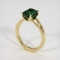 3.05 Ct. Sapphire Ring, 18K Yellow Gold 2