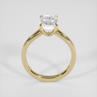 3.01 Ct. White Sapphire Ring, 18K Yellow Gold 3