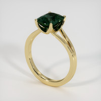 3.07 Ct. Sapphire Ring, 18K Yellow Gold 2
