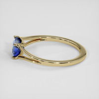 1.42 Ct. Bi Color Sapphire Ring, 18K Yellow Gold 4
