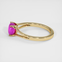 2.12 Ct. Sapphire Ring, 18K Yellow Gold 4