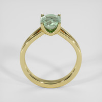 1.44 Ct. Green Sapphire Ring, 18K Yellow Gold 3