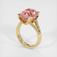 12.01 Ct. Sapphire Ring, 18K Yellow Gold 2