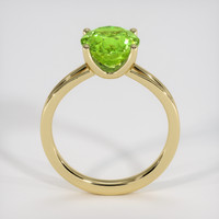 2.94 Ct. Green Sapphire Ring, 18K Yellow Gold 3