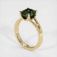 2.97 Ct. Sapphire Ring, 18K Yellow Gold 2