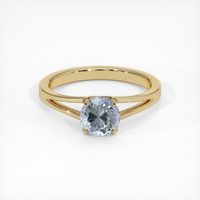 1.35 Ct. Sapphire Ring, 18K Yellow Gold 1