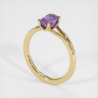 1.60 Ct. Sapphire Ring, 18K Yellow Gold 2
