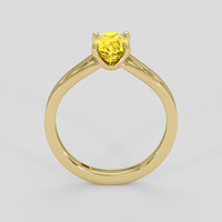 1.34 Ct. Yellow Sapphire Ring, 18K Yellow Gold 3