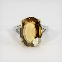 8.55 Ct. Gemstone Ring, 14K Yellow & White 1