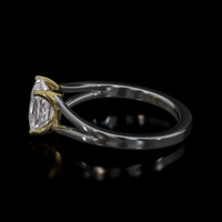 1.20 Ct. Gemstone Ring, 14K Yellow & White 4