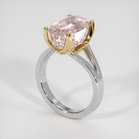 6.33 Ct. Gemstone Ring, 14K Yellow & White 2