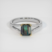 1.41 Ct. Gemstone Ring, 14K Yellow & White 1