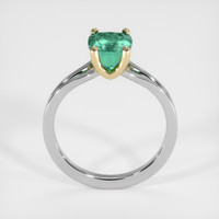 1.58 Ct. Gemstone Ring, 14K Yellow & White 3