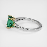 1.58 Ct. Gemstone Ring, 14K Yellow & White 4