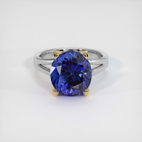 6.65 Ct. Gemstone Ring, 14K Yellow & White 1