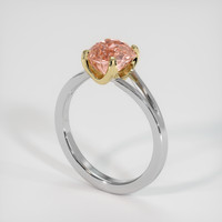 2.33 Ct. Sapphire Ring, 18K Yellow & White 2