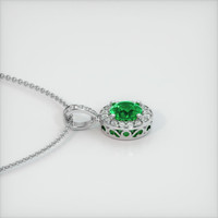 Emerald Pendant 1.05 Ct., 18K White Gold Preview