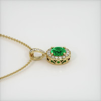 Emerald Pendant 1.05 Ct., 18K Yellow Gold Preview
