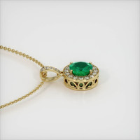 Emerald Pendant 1.08 Ct., 18K Yellow Gold Preview
