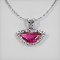 Ruby Pendant 1.45 Ct., 14K White Gold Preview