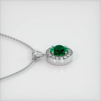 Emerald Pendant 1.39 Ct., 18K White Gold Preview