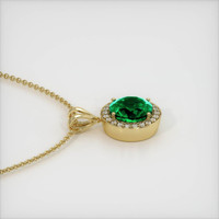 Emerald Pendant 3.59 Ct., 18K Yellow Gold Preview