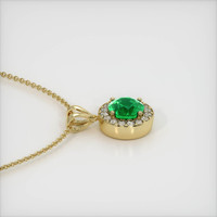 Emerald Pendant 1.05 Ct. 18K Yellow Gold Preview
