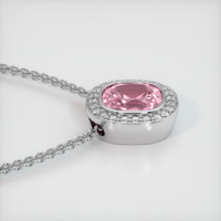 2.07 Ct. Sapphire Pendant, Platinum 950 3