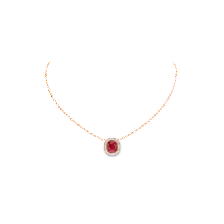 Jewelry image on model