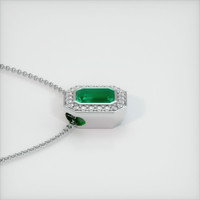 Emerald Pendant 1.65 Ct. 18K White Gold Preview
