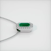 Emerald Pendant 1.41 Ct. 18K White Gold Preview