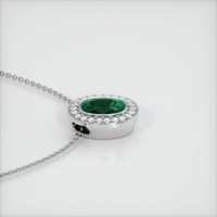 Emerald Pendant 1.38 Ct. 18K White Gold Preview