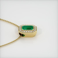 Emerald Pendant 1.65 Ct., 18K Yellow Gold Preview