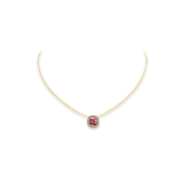 Jewelry image on model