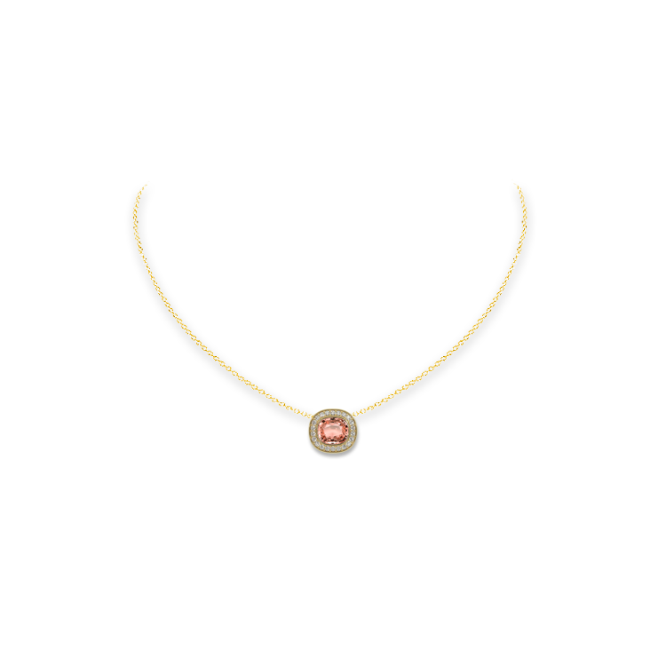 Jewelry image on model