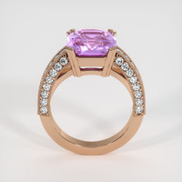 4.16 Ct. Sapphire Ring, 18K Rose Gold 3