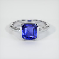 4.13 Ct. Sapphire Ring, Platinum 950 1
