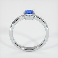 0.99 Ct. Blue Sapphire Ring, Platinum 950 3