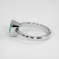 1.50 Ct. Emerald Ring, Platinum 950 4