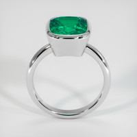 4.49 Ct. Emerald Ring, Platinum 950 3